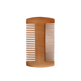 Wholesale Wooden Dual-Tooth Hair Comb – Eco-Friendly 2-in-1 Comb for Home & Salon Use