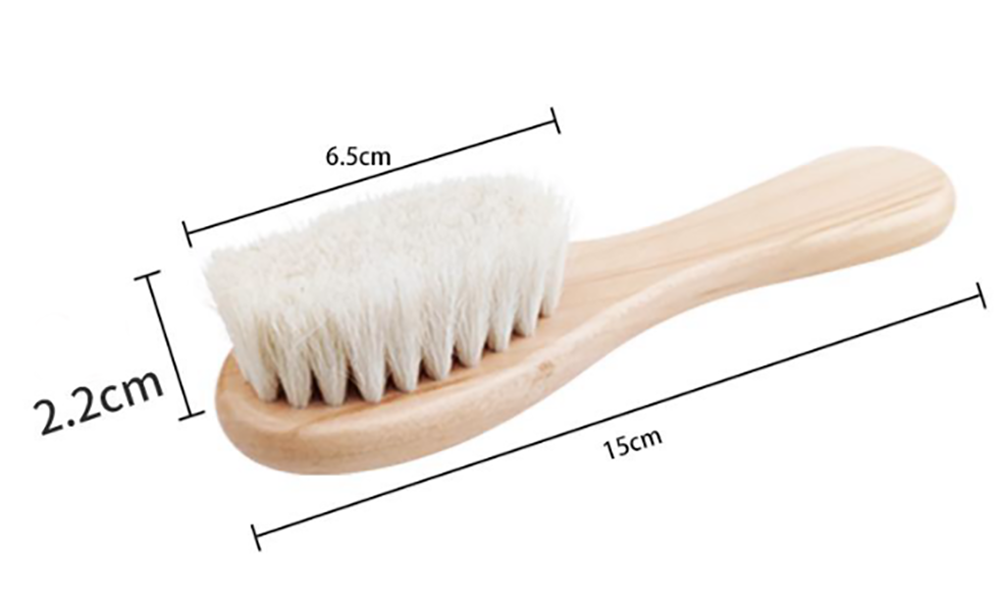 Wooden Baby Hair Brush