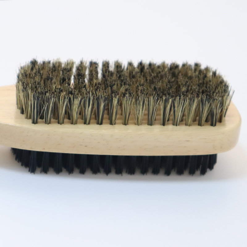 Dual Sided Beard Brush – Bristle Beard Brush for Men’s Grooming - 图片 3