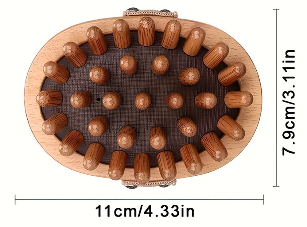 Wooden Body Massage Brush
