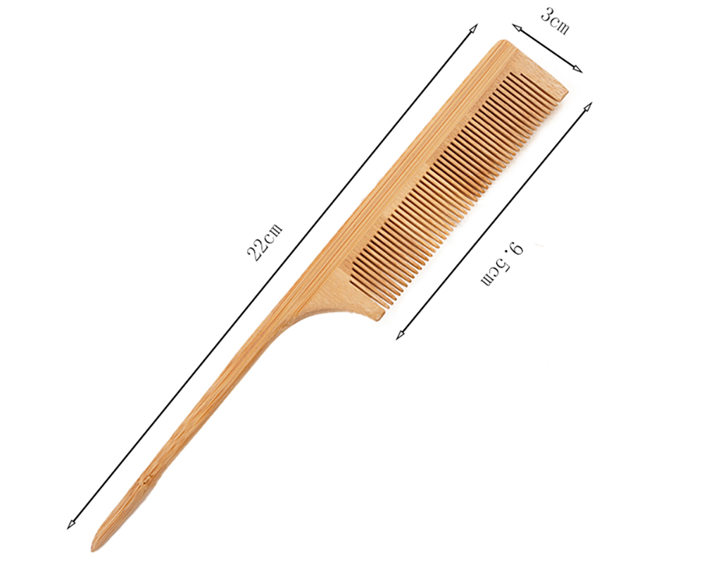 Bamboo Rat Tail Comb