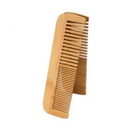 Wide & Narrow Teeth Anti-Static Travel Hotel Bamboo Hair Comb