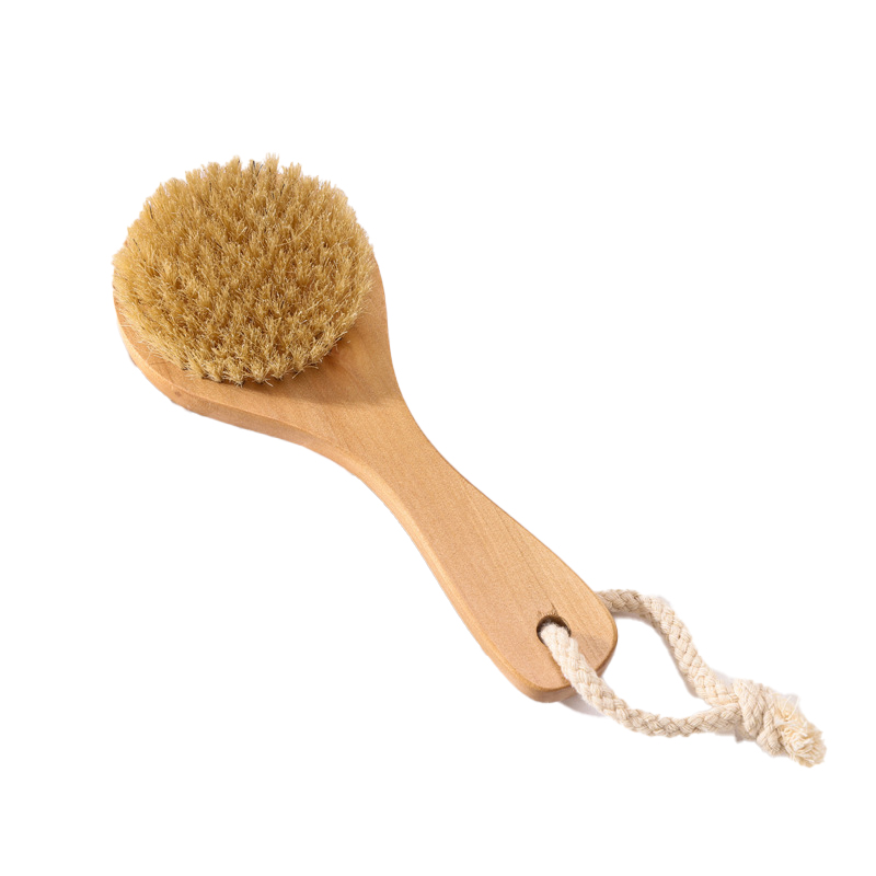 Dry Exfoliating Wood Body Brush Tool for Shower&Skincare Clean - 图片 5