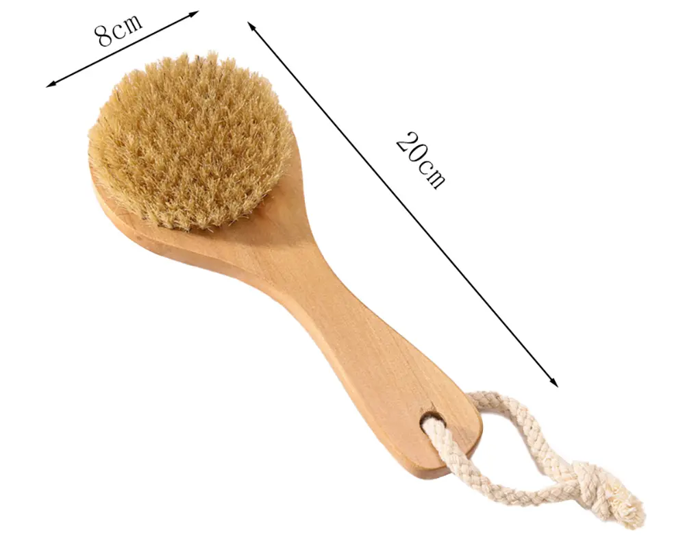 Wooden Body Brush for Shower Skincare