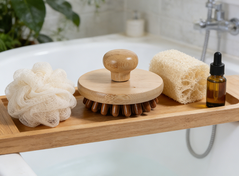 Handheld Body Brush for Muscle Relief