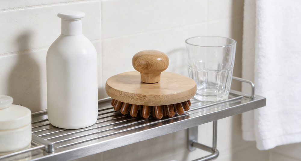 Handheld Body Brush for Muscle Relief