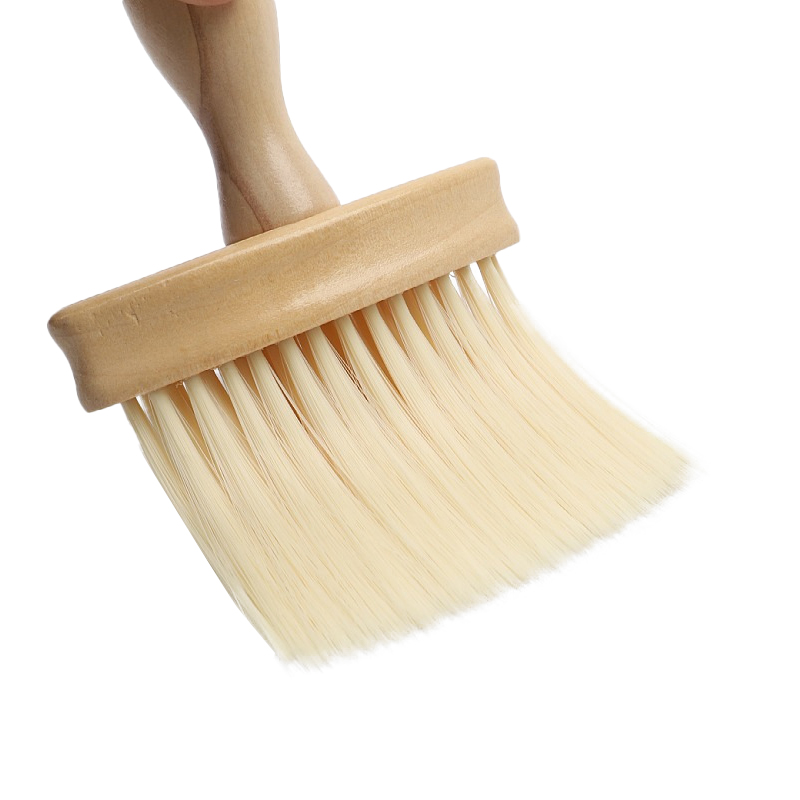 Wooden Soft Hair Dust Brush Clean Tool for Keyboard&Car Interior - 图片 4