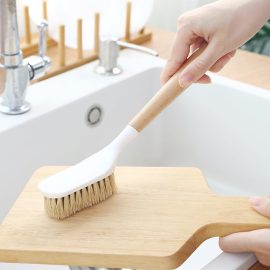 Wooden Handle Kitchen Cleaning Scrub Brush for Kitchenwares