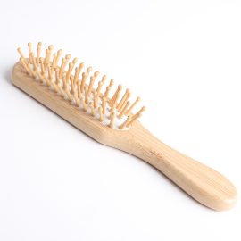 Bamboo Scalp Massage Detangling Comb for All Hair Types Styling
