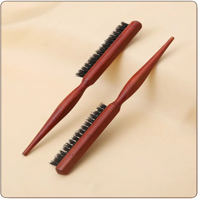 Wooden Boar Bristle Teasing Brush Wholesale|Bulk Orders & OEM Customization Available - 图片 4