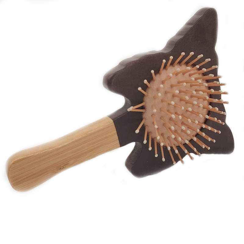 Portable Cat-shaped Hairbrush for Gift |Mini Travel Cat Hair Brush - 图片 2