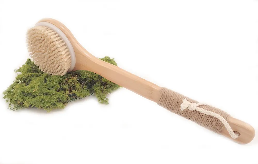 Wholesale Bamboo Dry Body Brush